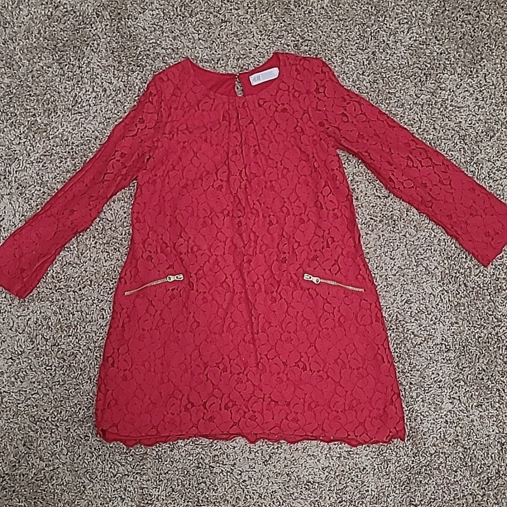 H&M Girls Lace Dress Size 6-8Y